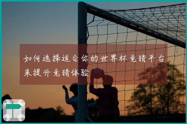如何选择适合你的世界杯竞猜平台来提升竞猜体验